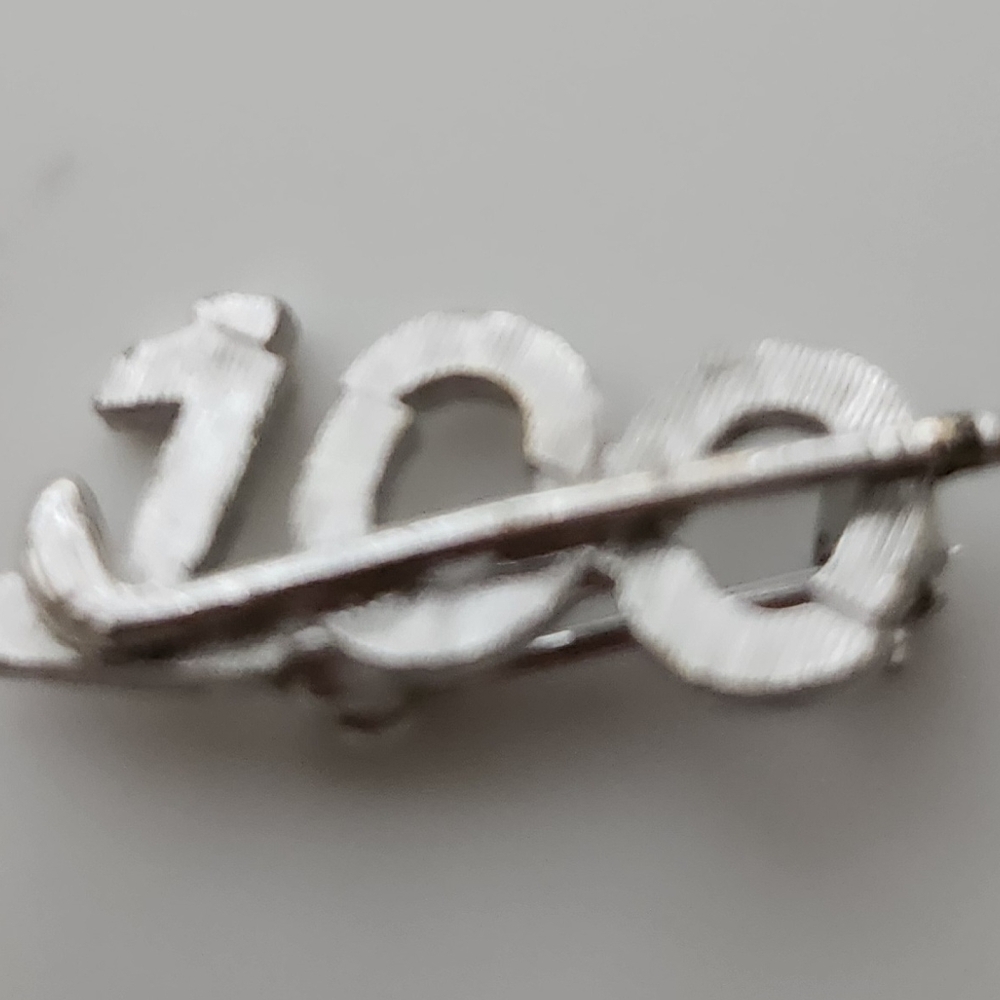 Vintage 100 Pin/Brooch